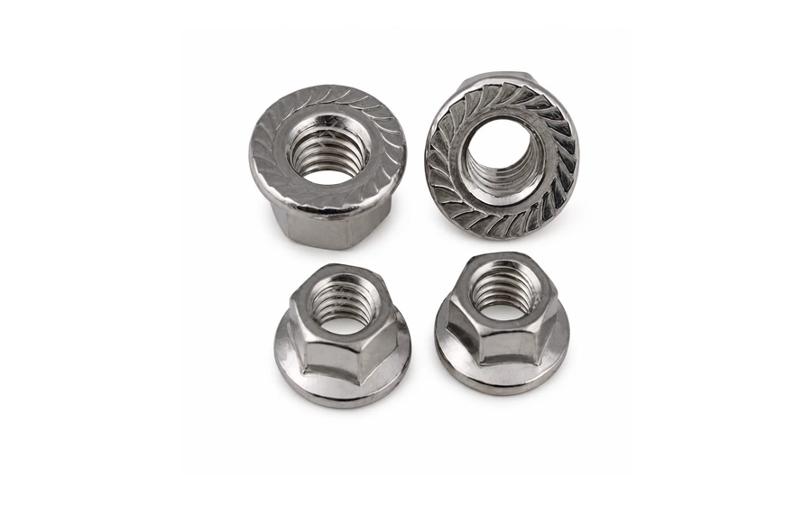 Lock nuts for vibration-resistant fastening