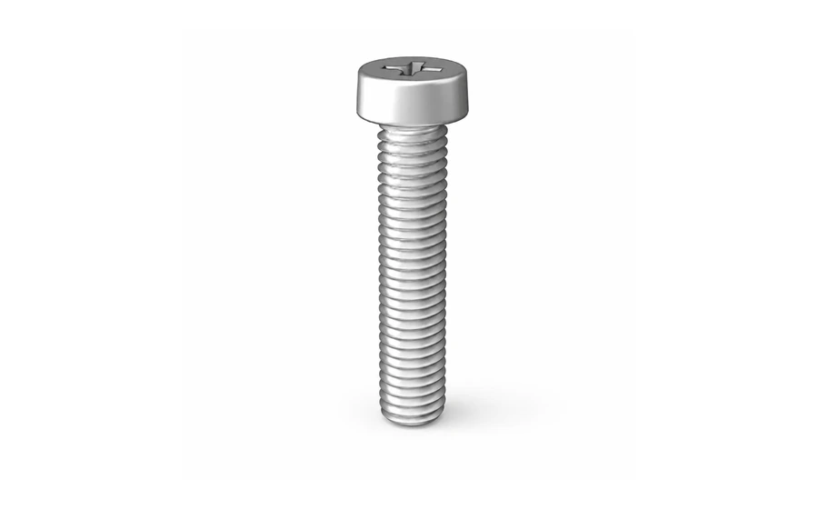 Screws for metal parts and equipment assembly